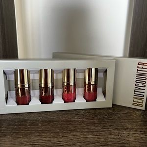 Beautycounter Brand New Lipgloss Mini Set